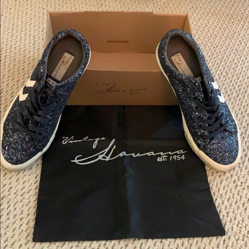 Vintage Havana sparkle sneakers